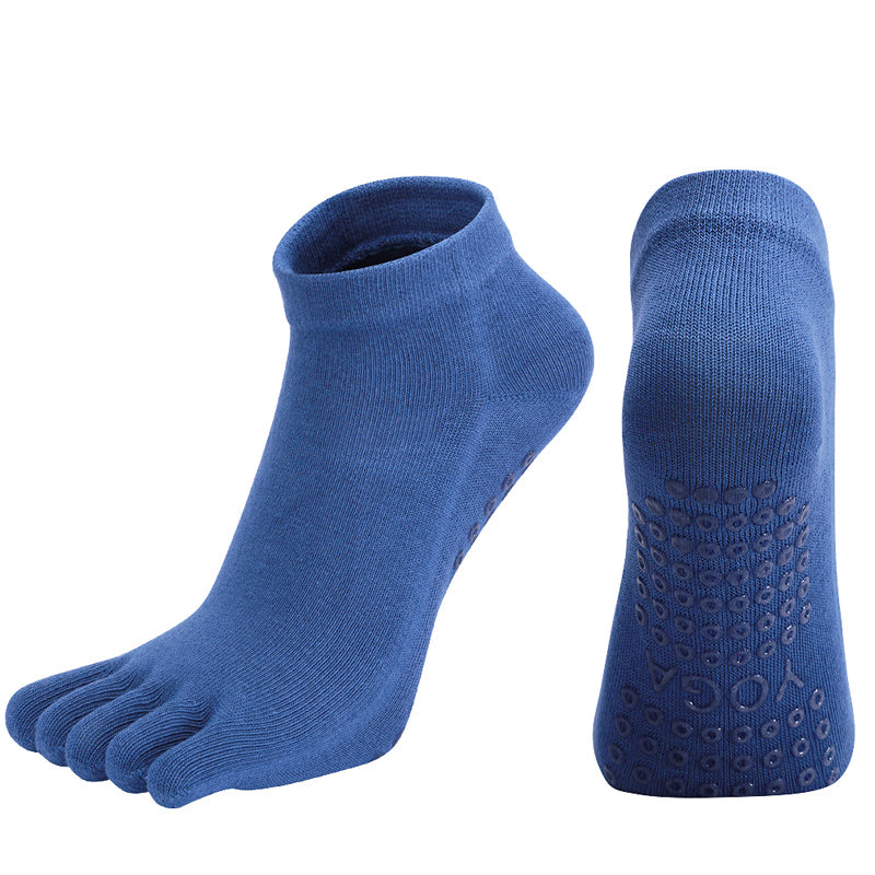 【Yoga Socks】G2深蓝-女士五指瑜伽普拉提运动袜