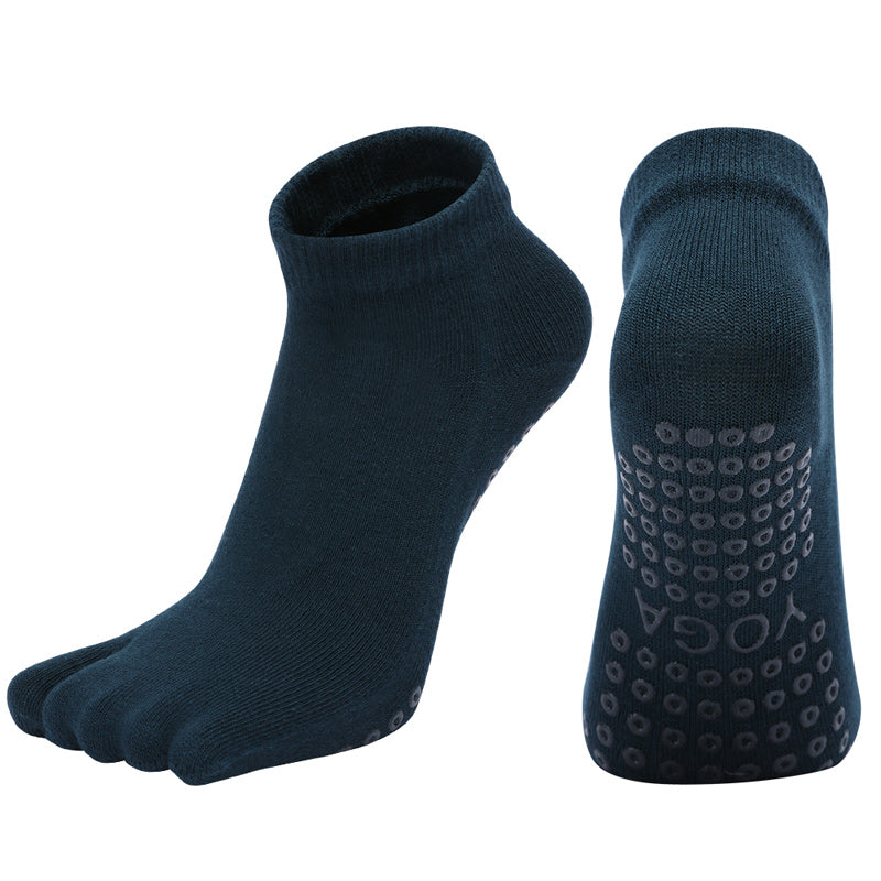 【Yoga Socks】X1墨绿-女士二指瑜伽普拉提运动袜