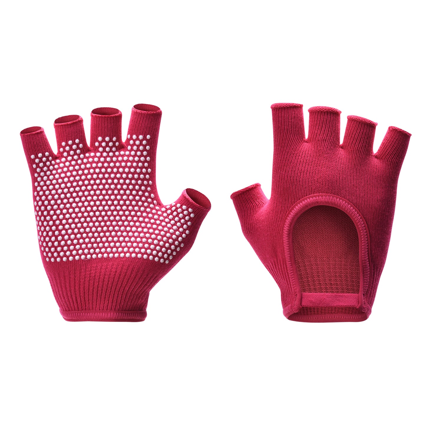 【Sport Gloves】B1玫红-女士半指健身运动手套