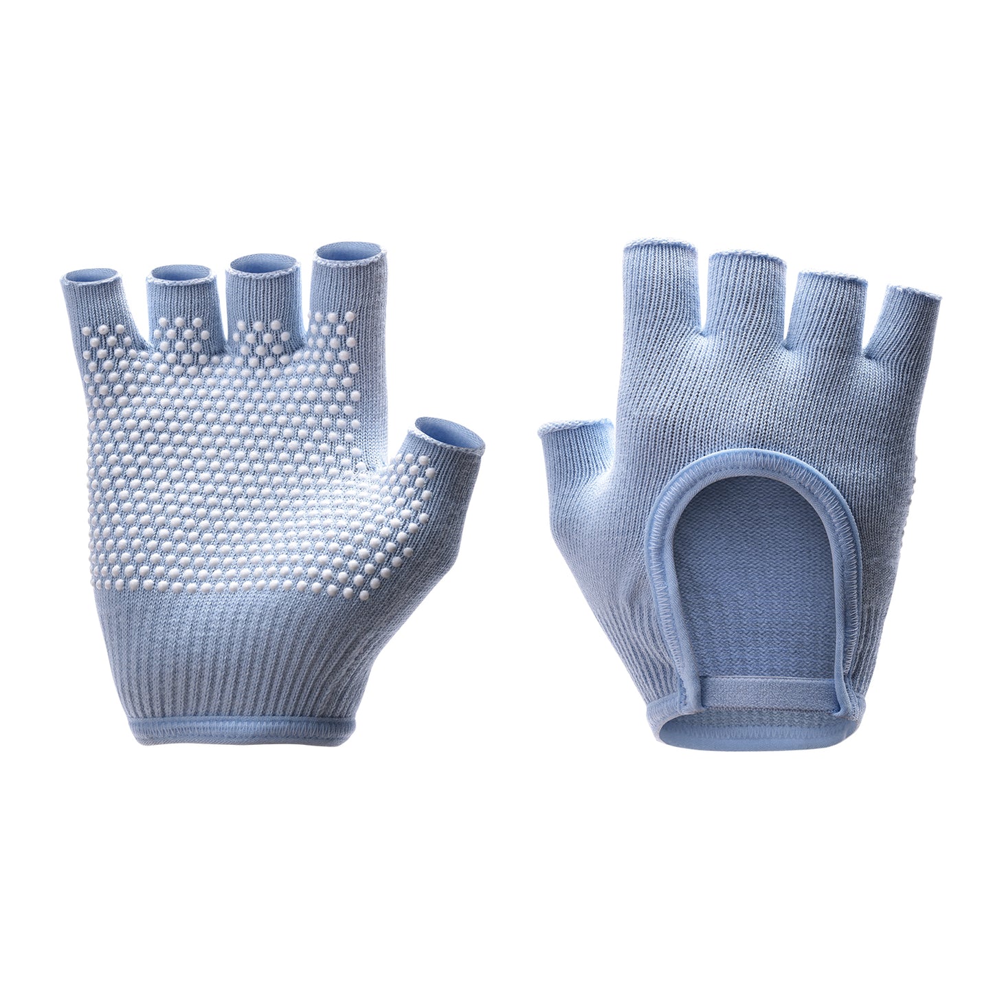【Sport Gloves】B1浅蓝-女士半指健身运动手套