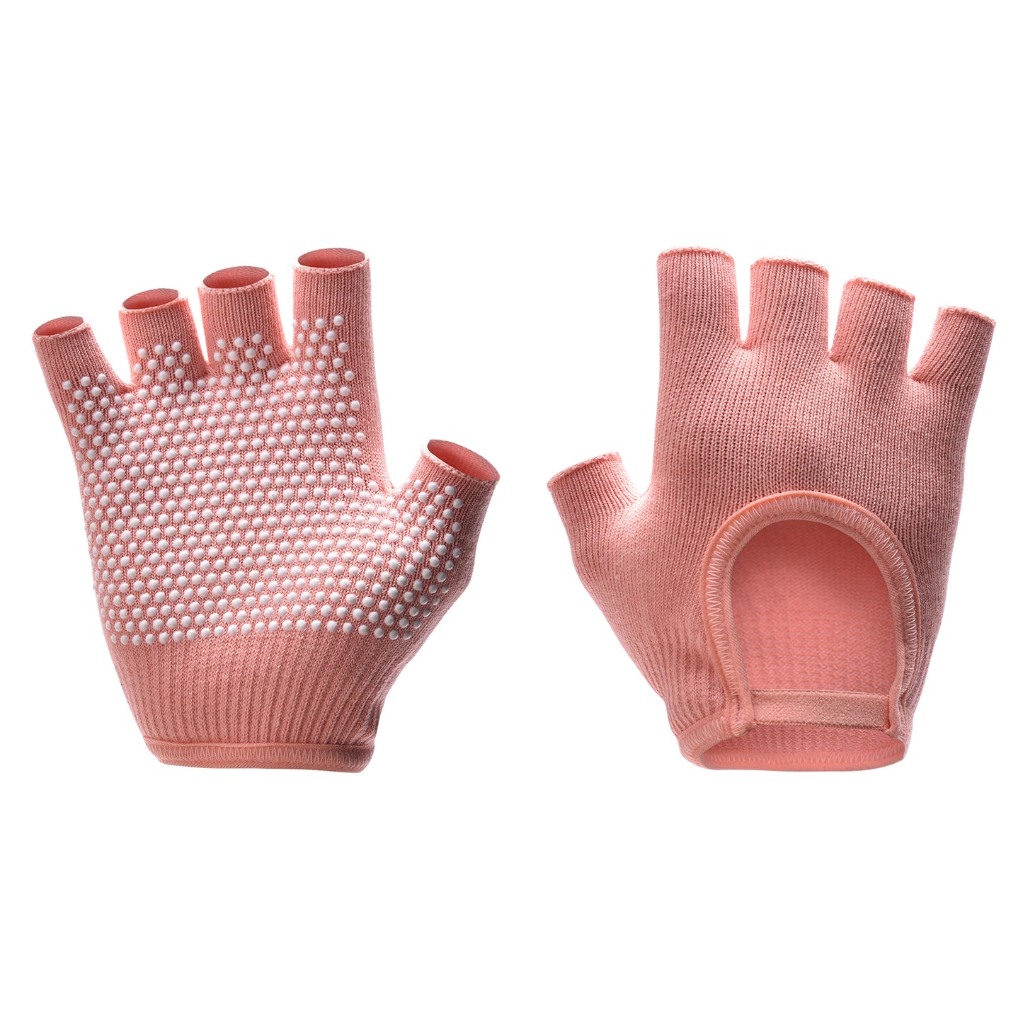 【Sport Gloves】B1珊瑚橙-女士半指健身运动手套