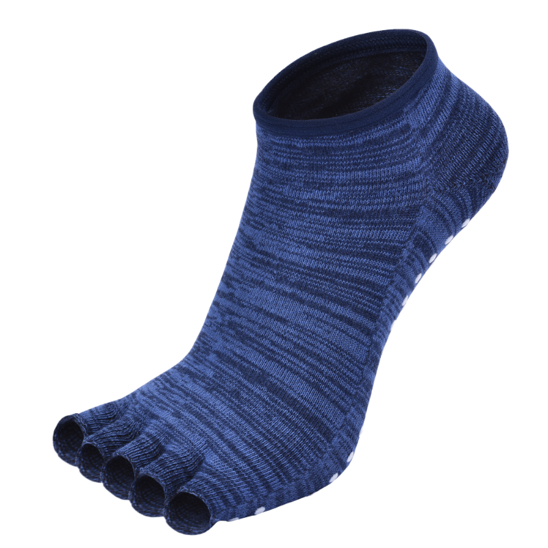 【Yoga Socks】U7青蓝-女士半趾瑜伽普拉提运动袜