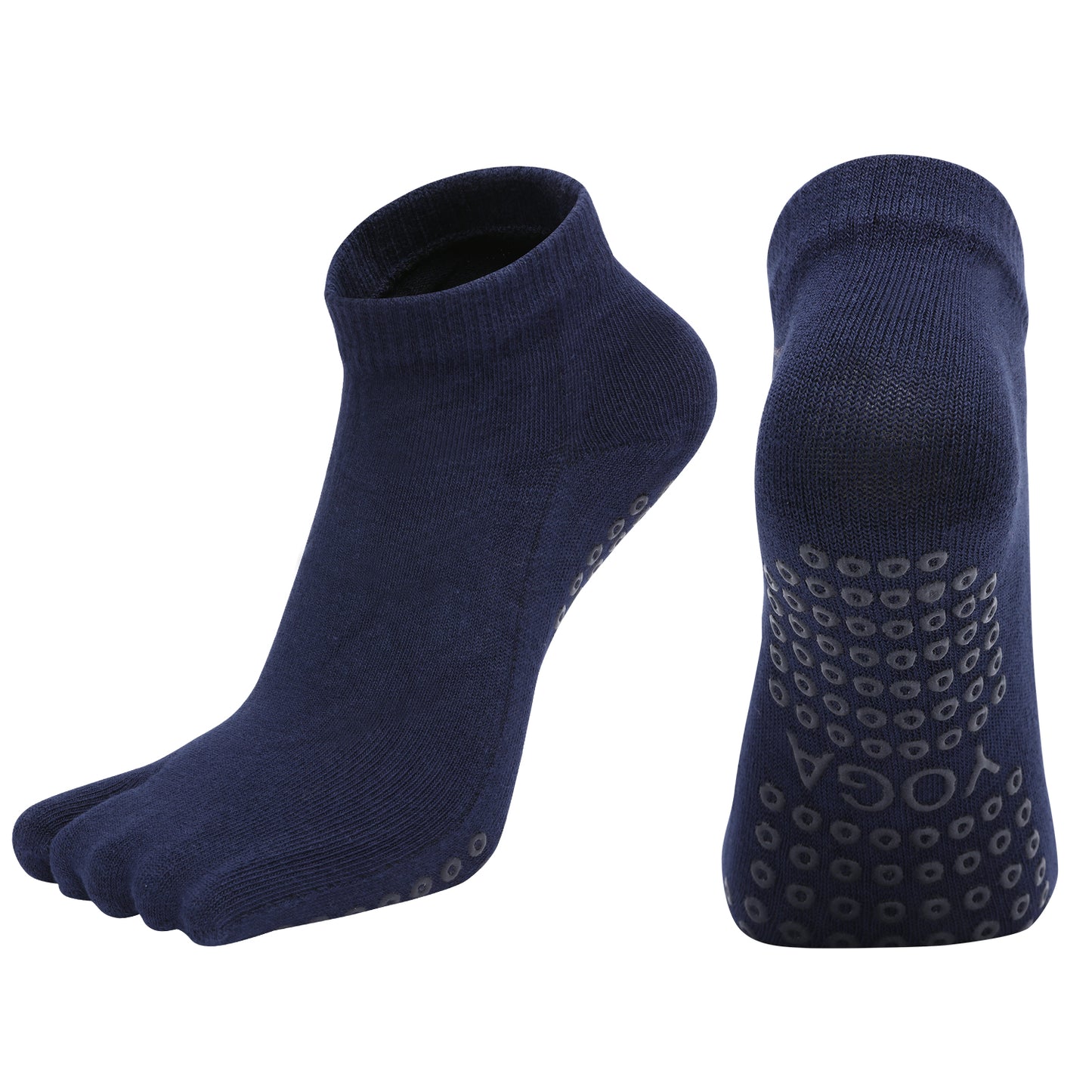 【Yoga Socks】X1藏青-女士二指瑜伽普拉提运动袜