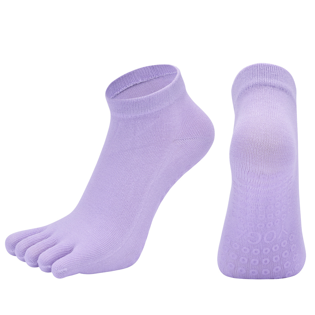 【Yoga Socks】G4浅紫-女士五指瑜伽普拉提运动袜