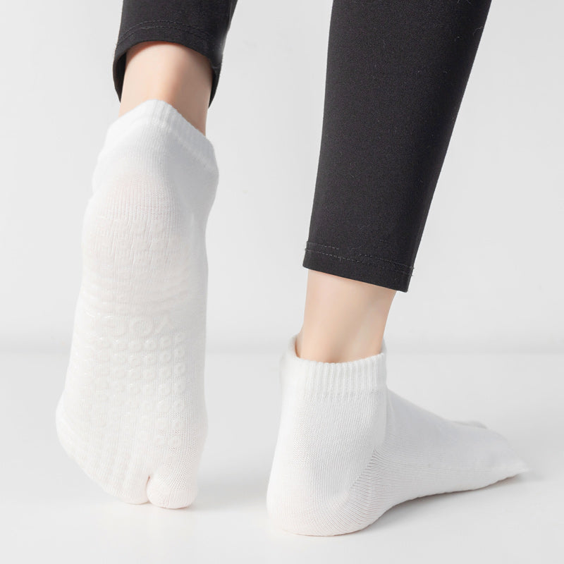 【Yoga Socks】X2白色-女士二指瑜伽普拉提运动袜