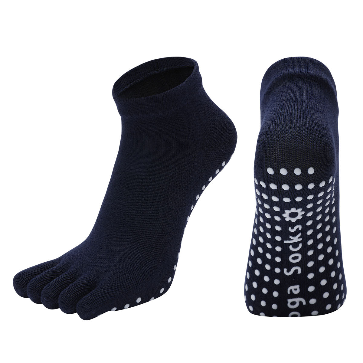 【Yoga Socks】G6藏青-女士五指瑜伽普拉提运动袜