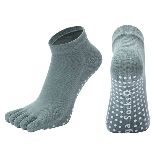【Yoga Socks】G6孔雀绿-女士五指瑜伽普拉提运动袜