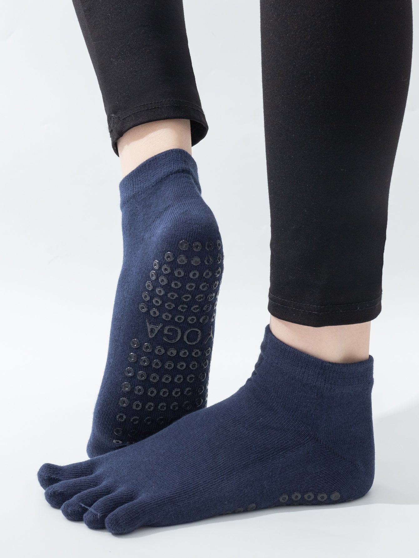 【Yoga Socks】G2藏青-女士五指瑜伽普拉提运动袜