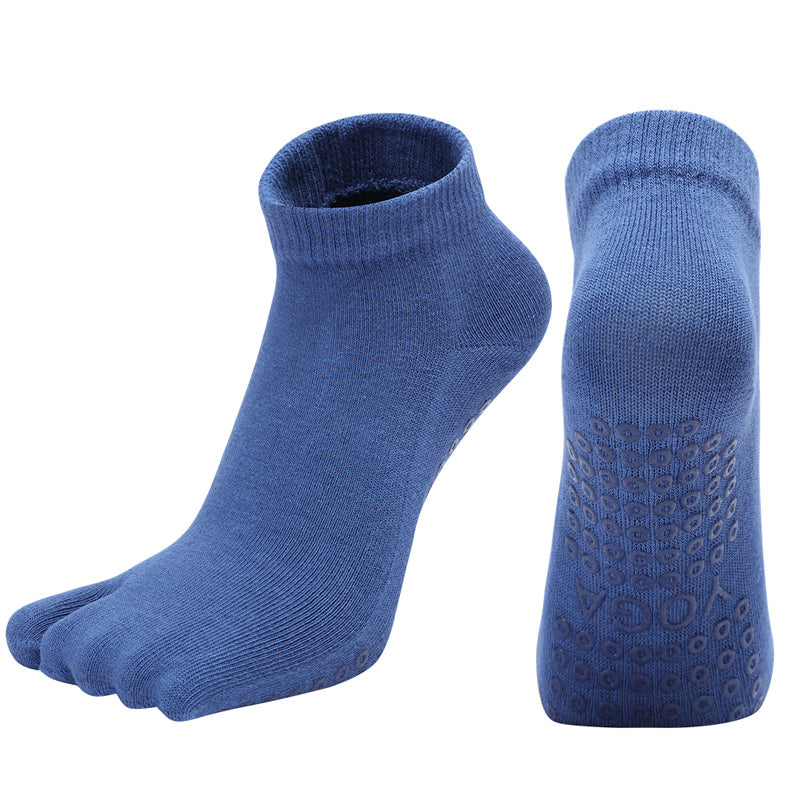 【Yoga Socks】X1深蓝-女士二指瑜伽普拉提运动袜