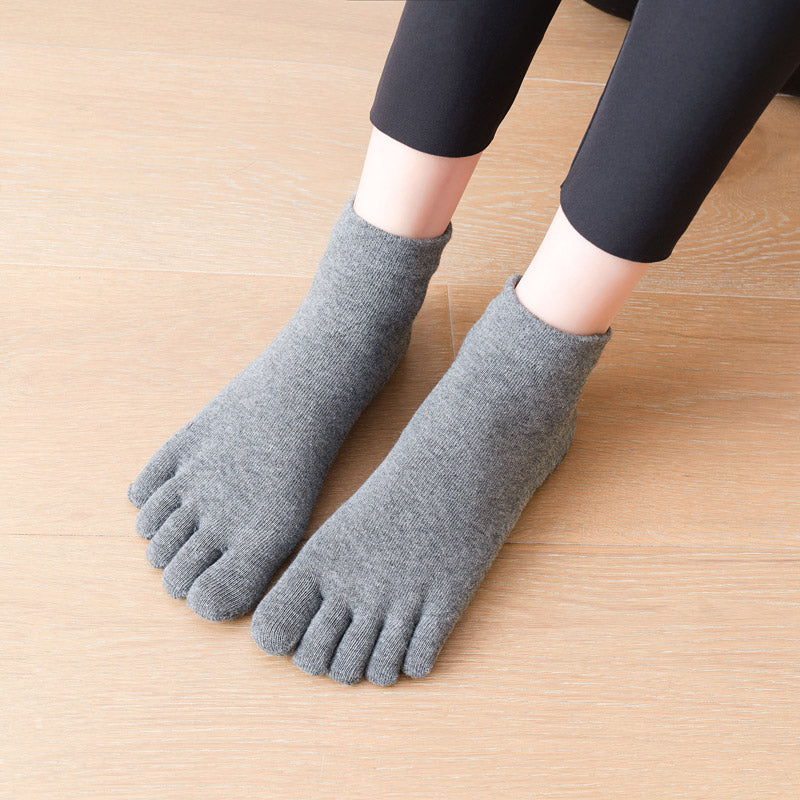 【Yoga Socks】G2深麻灰-女士五指瑜伽普拉提运动袜