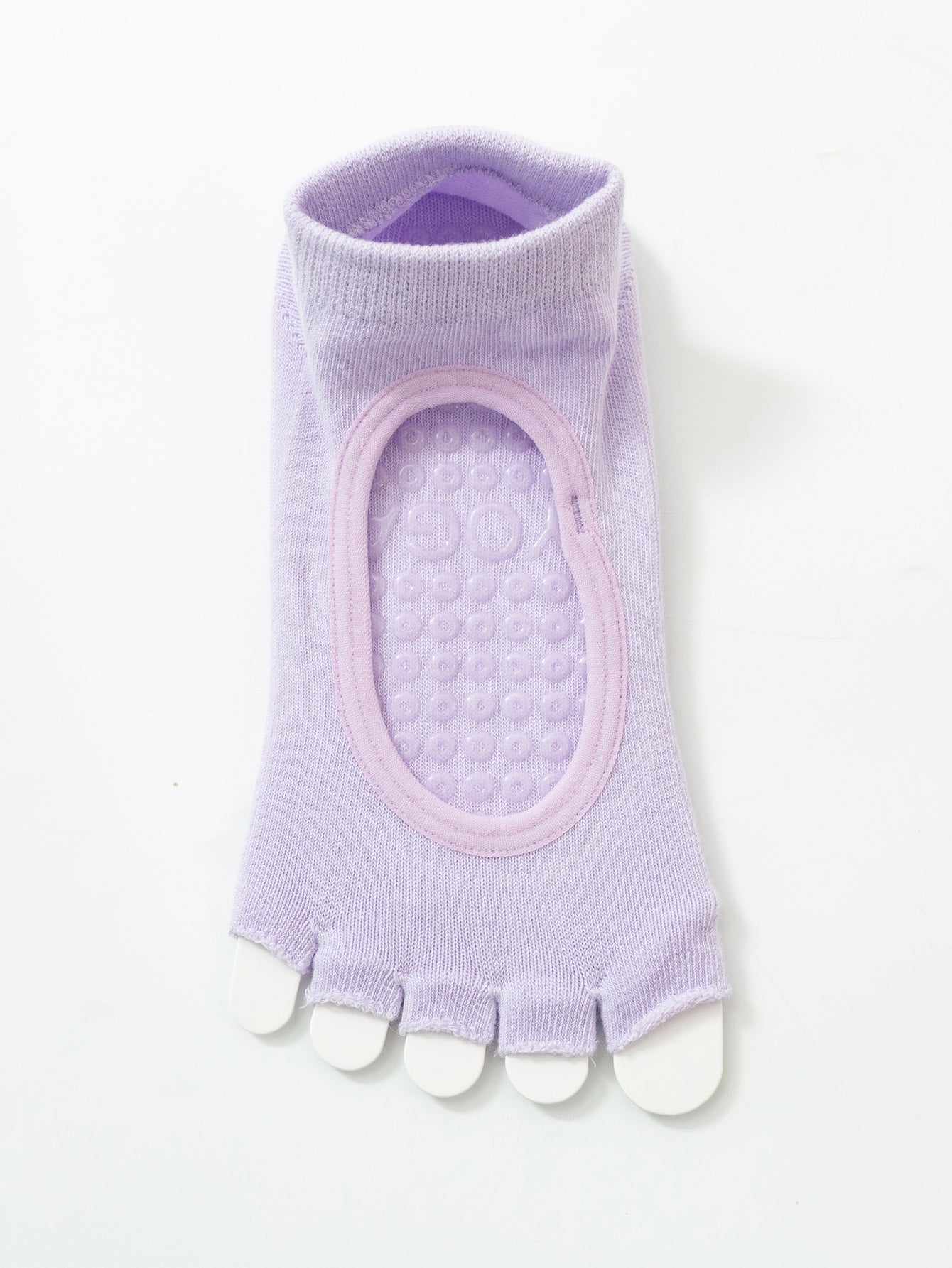 【Yoga Socks】F5浅紫-女士半趾瑜伽普拉提运动袜