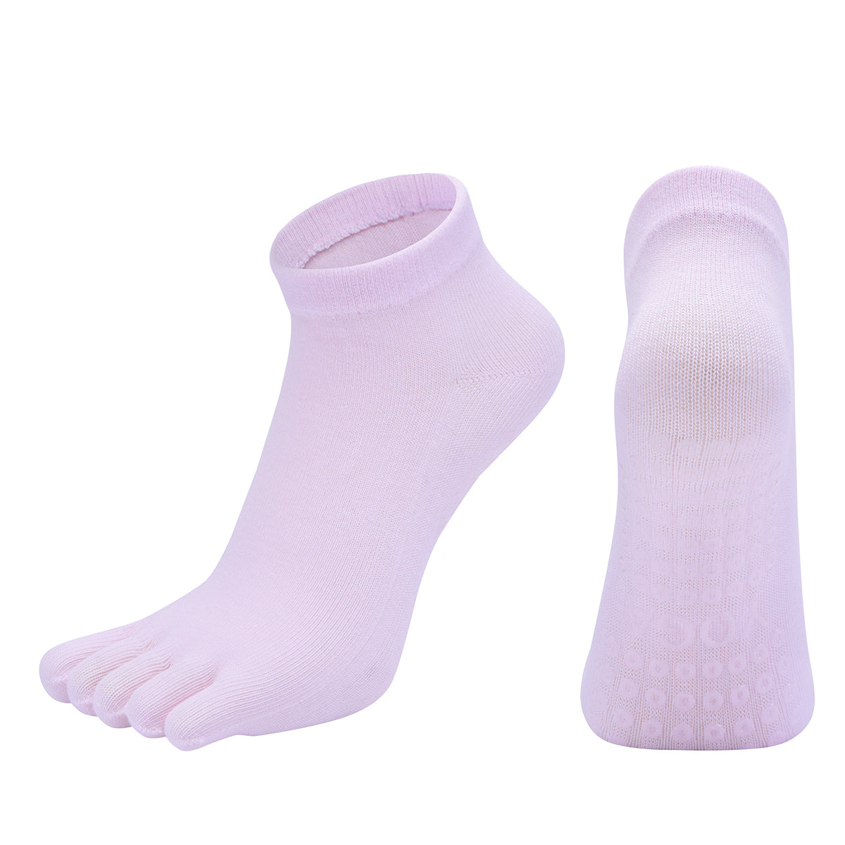 【Yoga Socks】G4浅粉-女士五指瑜伽普拉提运动袜
