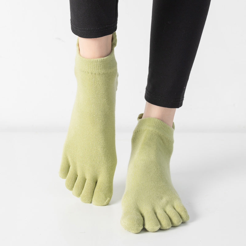 【Yoga Socks】G3绿色-女士五指瑜伽普拉提运动袜