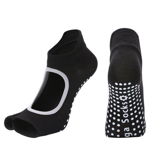 TAZK Women's Two-Toed Sports Socks J1 Purple