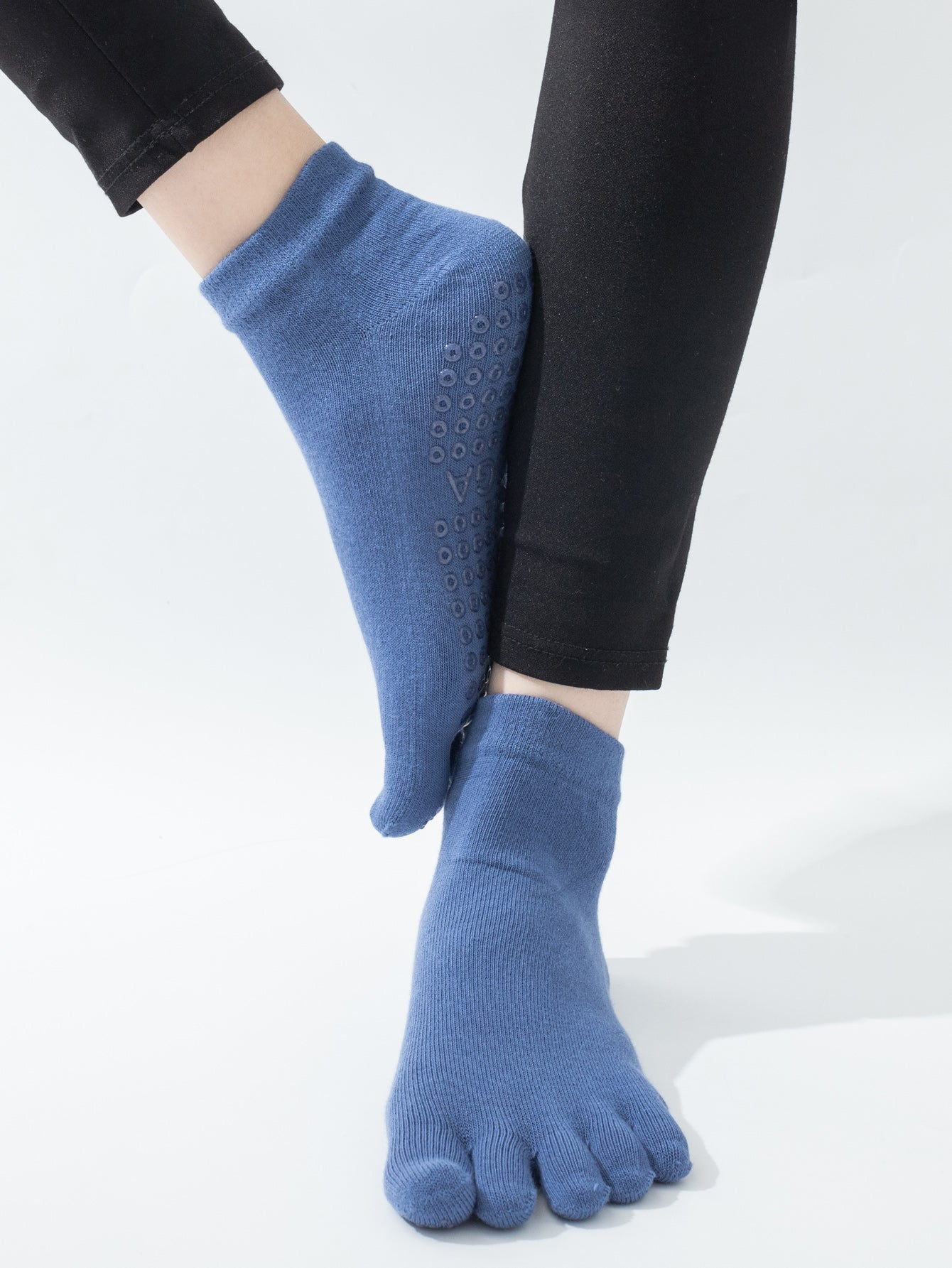 【Yoga Socks】G2深蓝-女士五指瑜伽普拉提运动袜