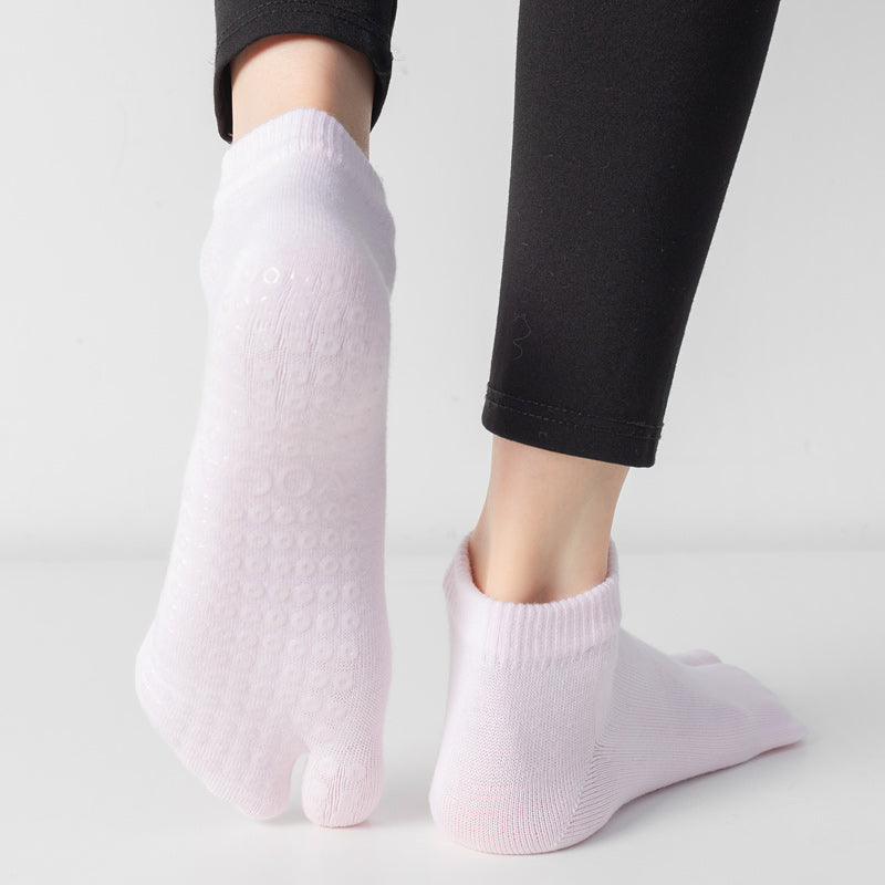 【Yoga Socks】X2浅粉-女士二指瑜伽普拉提运动袜