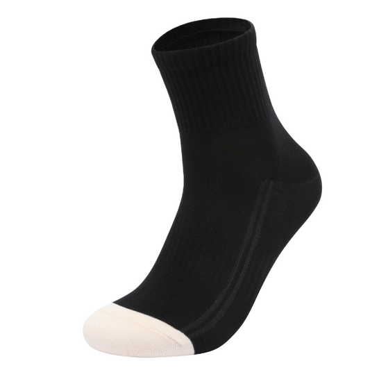 TAZK Men's Mid-Tube Commuter Socks A1 Black Rice