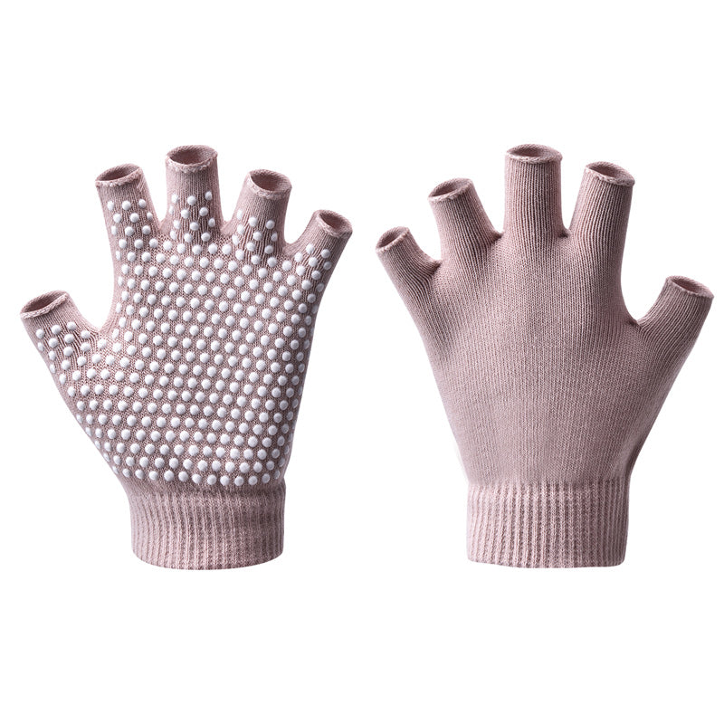 【Sport Gloves】A4浅米-女士半指健身运动手套