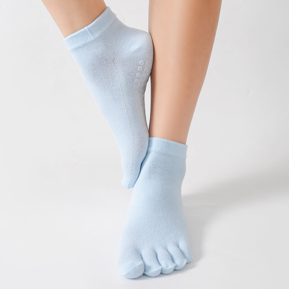 【Yoga Socks】G4浅蓝-女士五指瑜伽普拉提运动袜