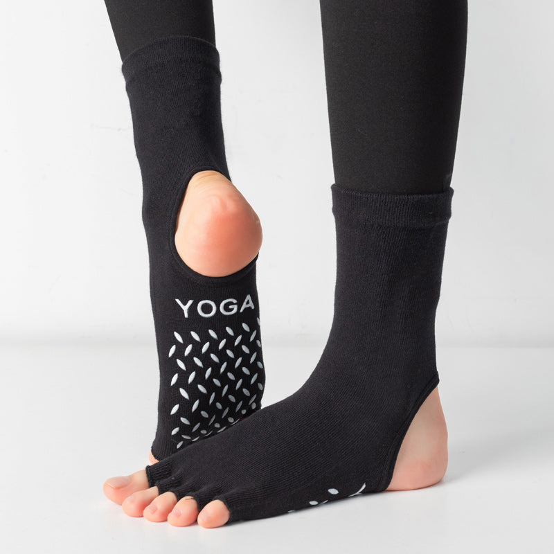 TAZK Women's Half Toe Sports Socks F1 Multicolor
