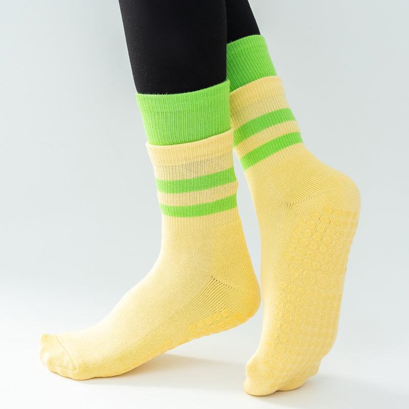 TAZK Women's Terry Sports Socks D10 Red
