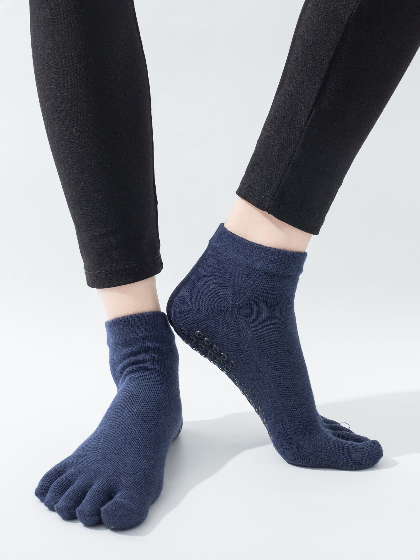 【Yoga Socks】G2藏青-女士五指瑜伽普拉提运动袜