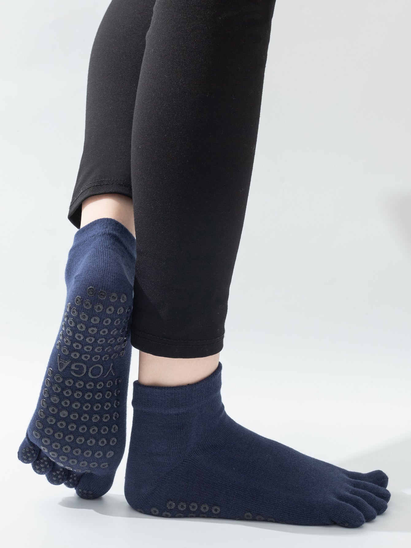 【Yoga Socks】G2藏青-女士五指瑜伽普拉提运动袜