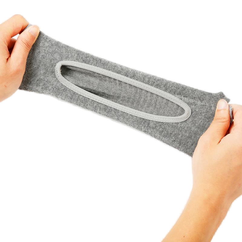 【Yoga Socks】F1浅麻灰-女士半趾瑜伽普拉提运动袜