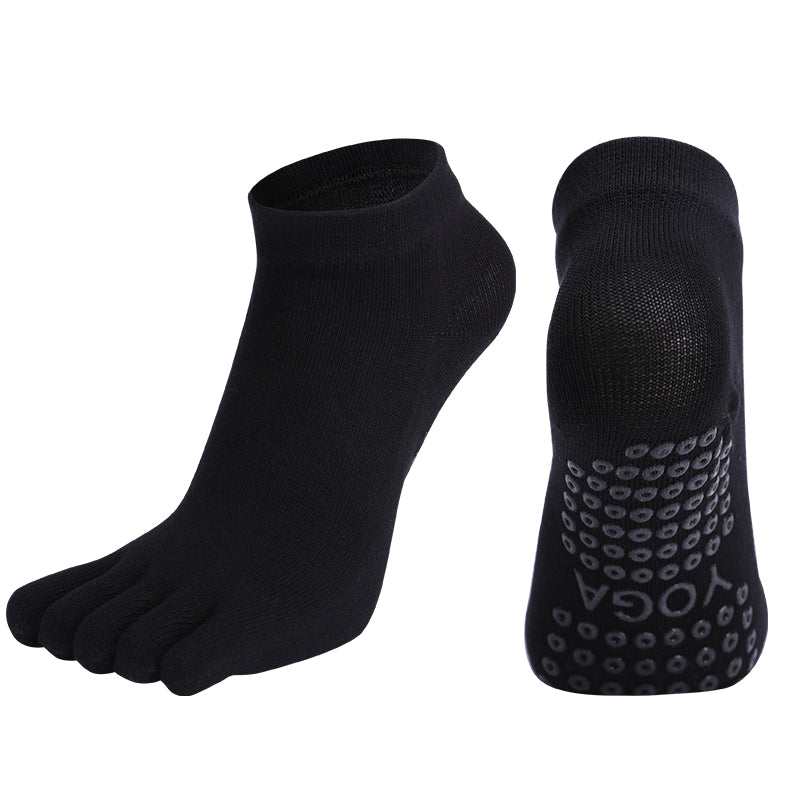 【Yoga Socks】G2黑色-女士五指瑜伽普拉提运动袜
