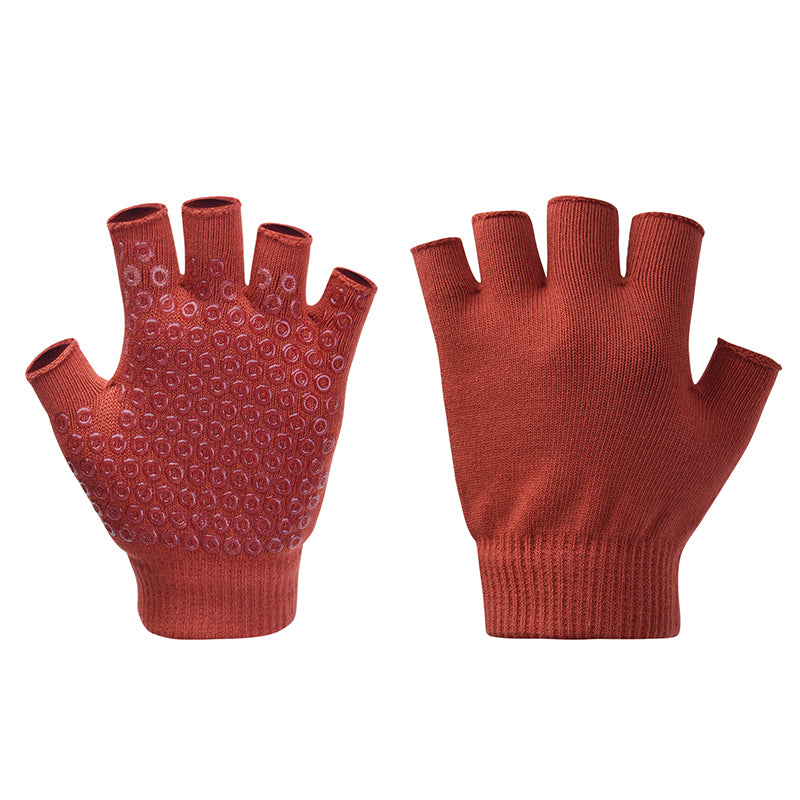 【Sport Gloves】A2中国红-女士半指健身运动手套