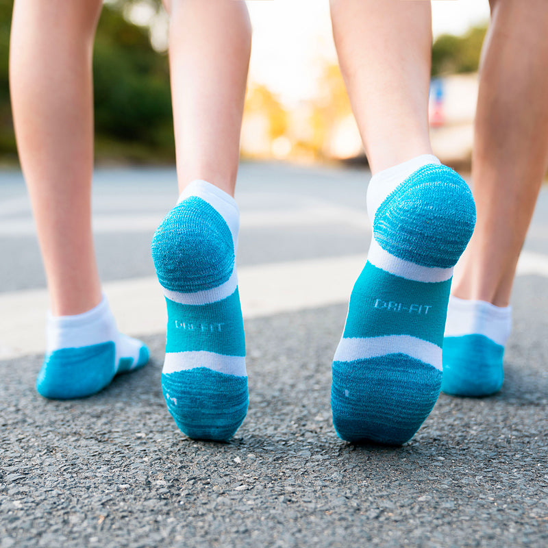 【Athletic Socks】A1蓝色-男女通用毛圈短筒休闲健身运动袜