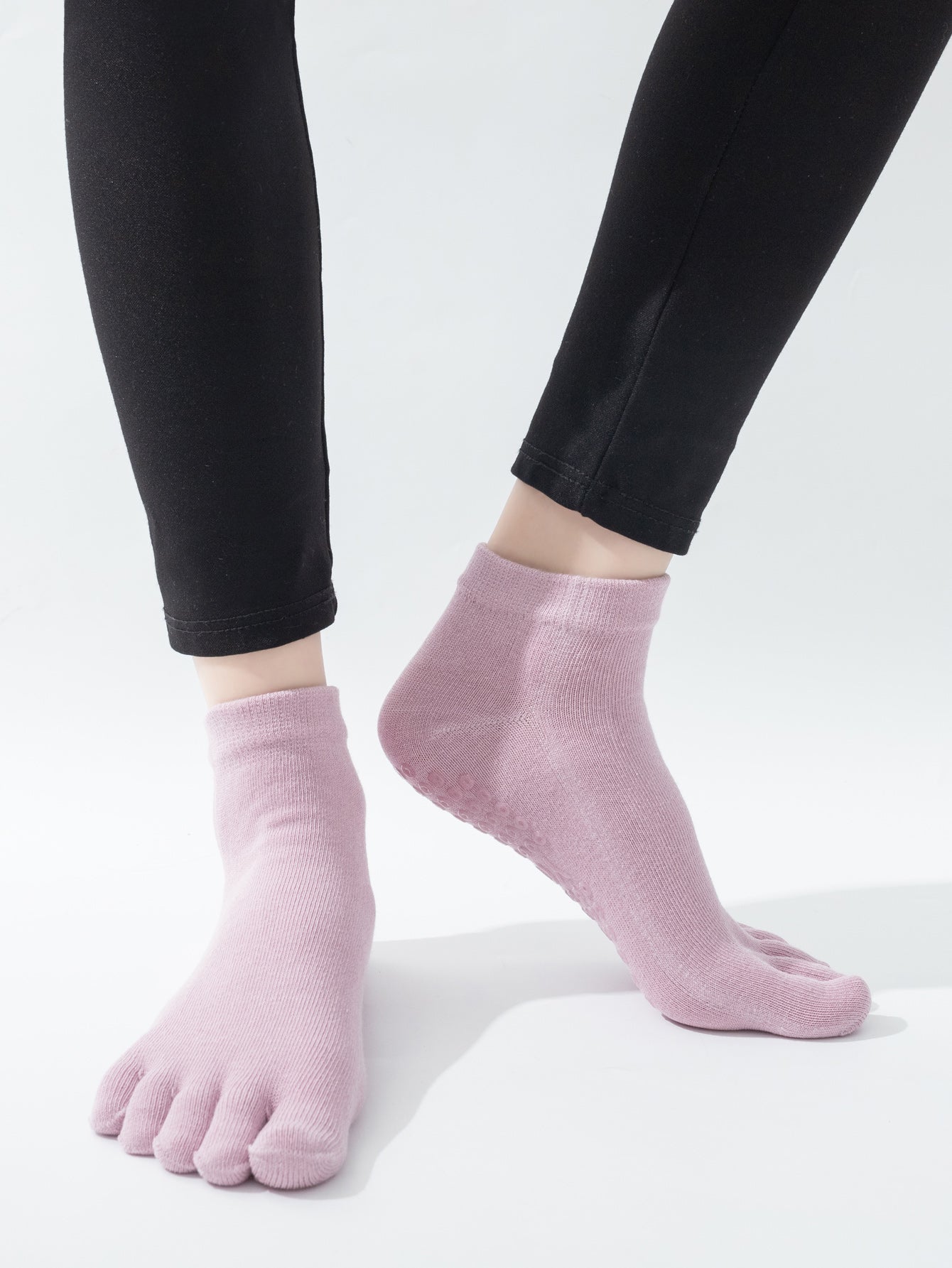 【Yoga Socks】G2浅紫-女士五指瑜伽普拉提运动袜