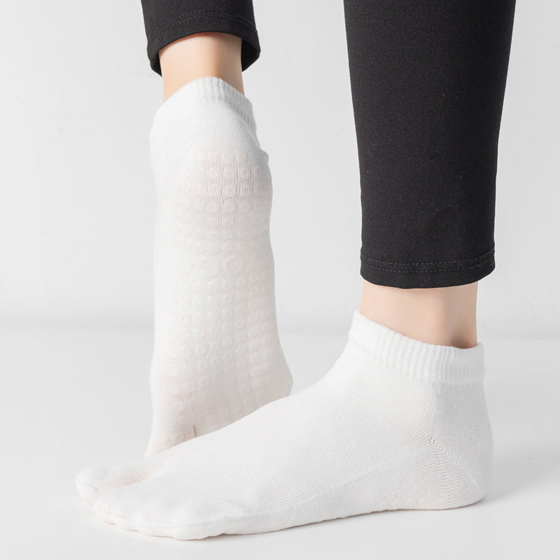 【Yoga Socks】X2白色-女士二指瑜伽普拉提运动袜