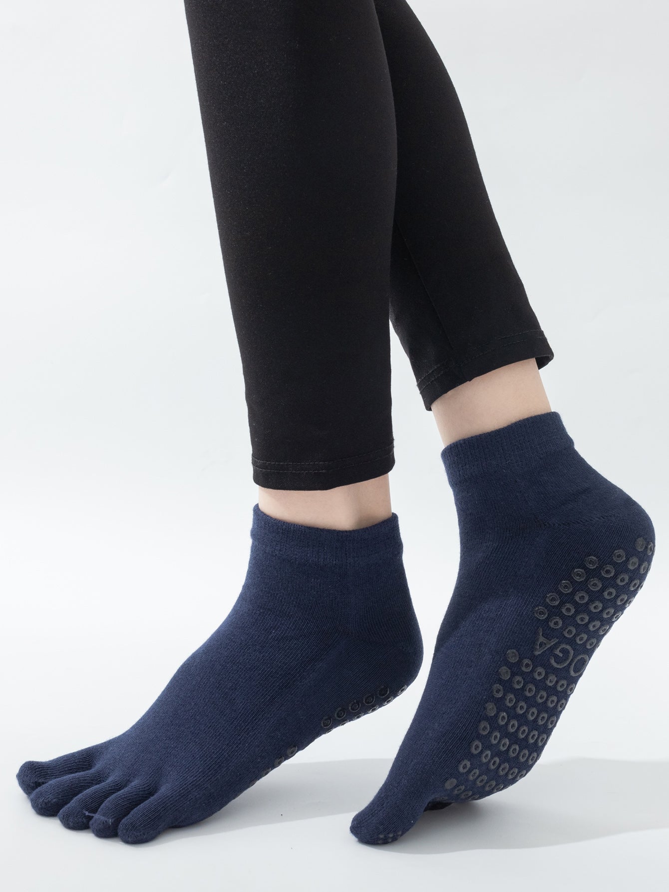 【Yoga Socks】G2藏青-女士五指瑜伽普拉提运动袜