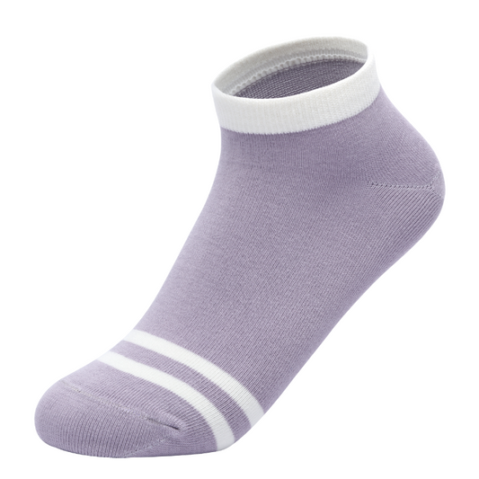 TAZK ladies' short socks A1 purple