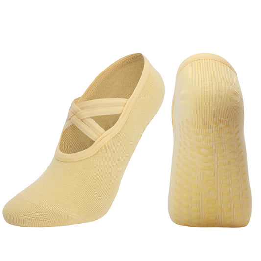 TAZK Women's Sports Socks H10 Yellow