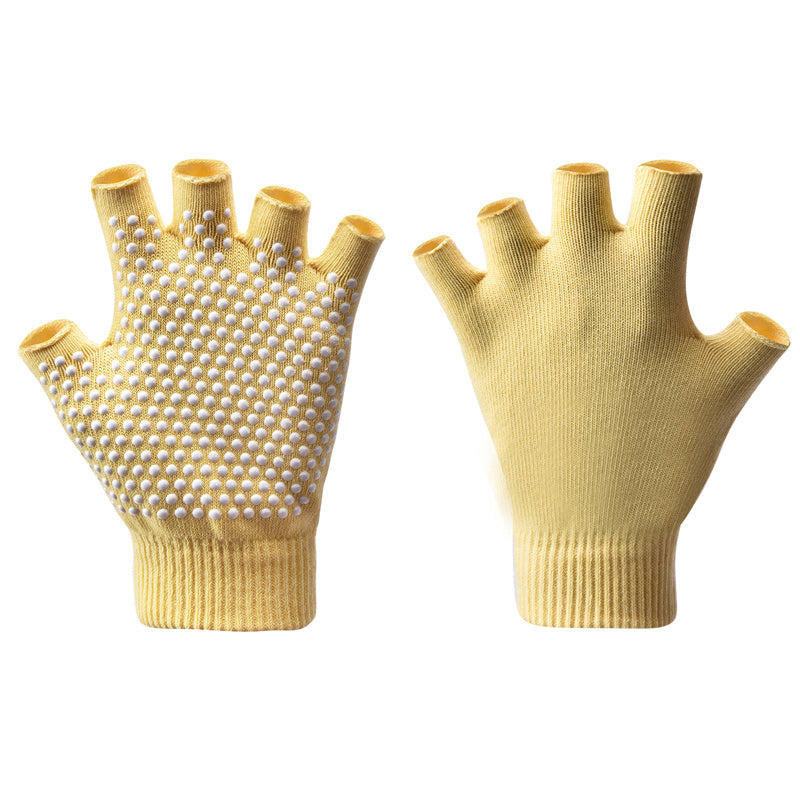【Sport Gloves】A4黄色-女士半指健身运动手套