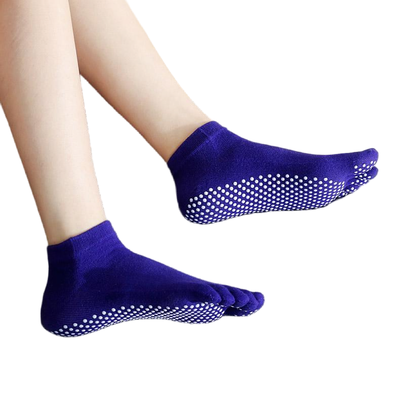 【Yoga Socks】G1紫罗兰-女士五指瑜伽普拉提运动袜