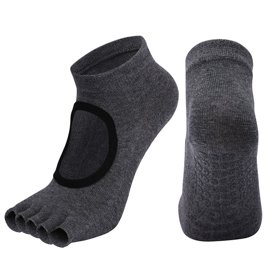 TAZK Women's Half Toe Sports Socks F1 Multicolor
