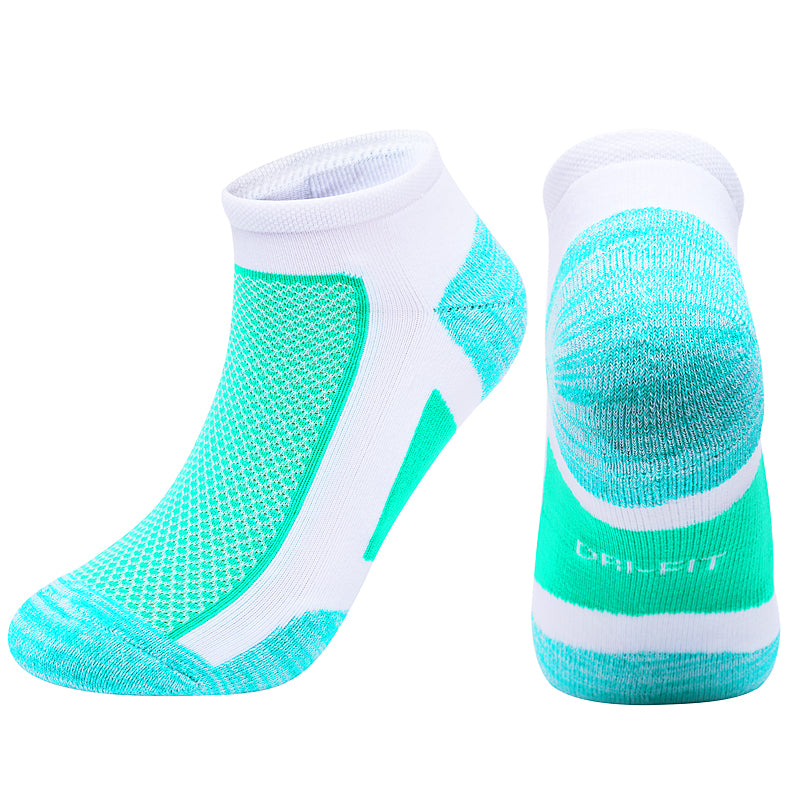 【Athletic Socks】A1绿色-男女通用毛圈短筒休闲健身运动袜