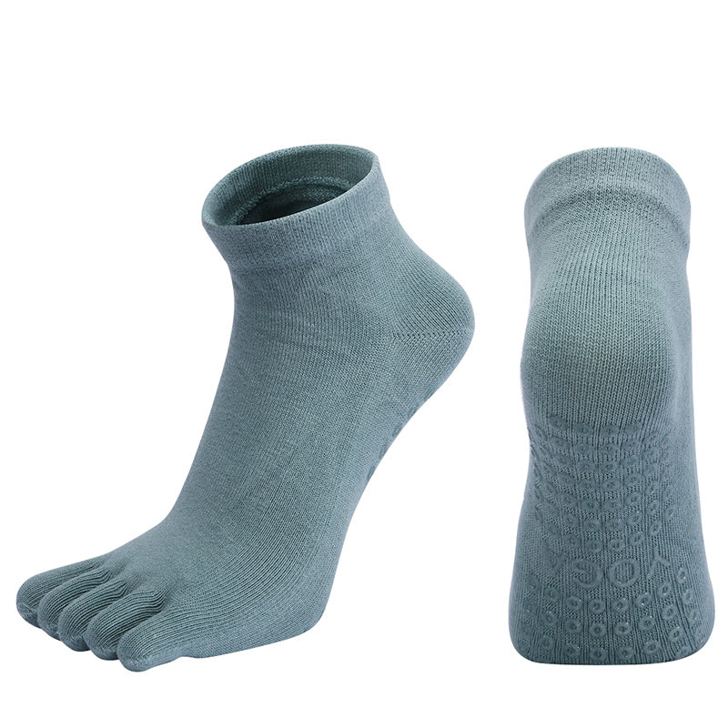 【Yoga Socks】G2孔雀绿-女士五指瑜伽普拉提运动袜