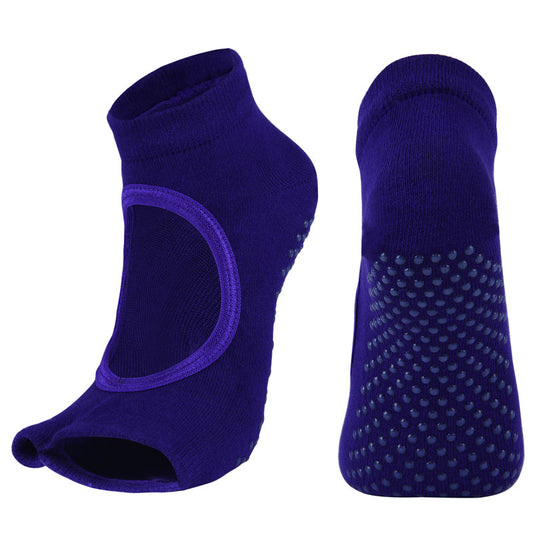 TAZK Women's Two-Toed Sports Socks J1 Purple