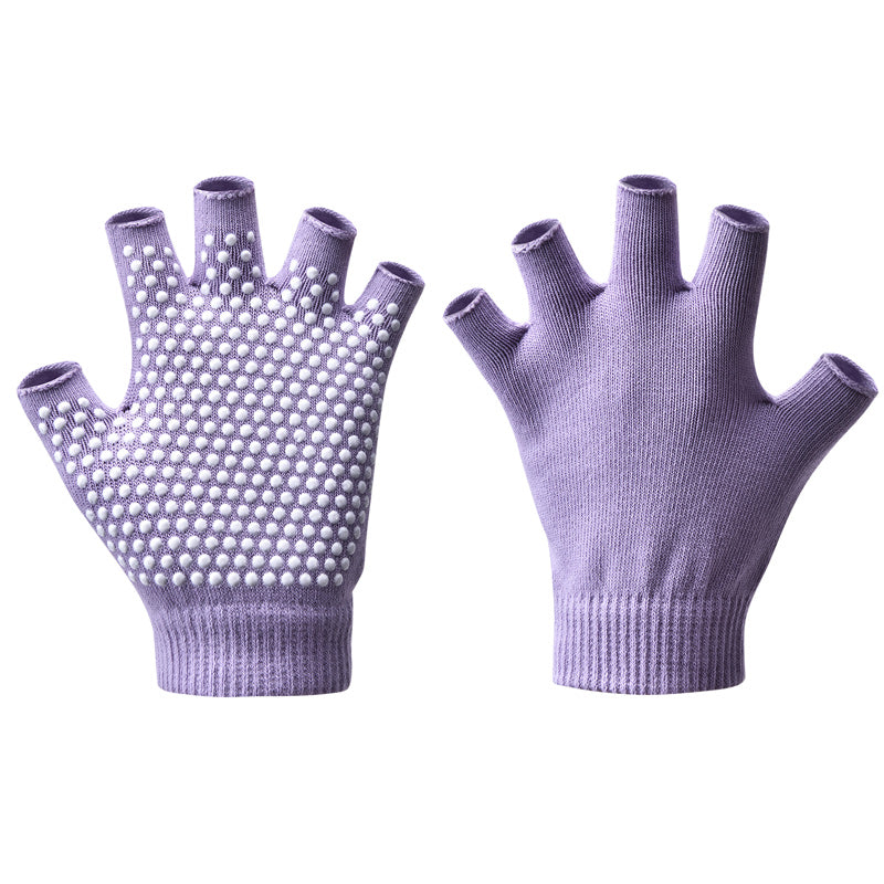 【Sport Gloves】A4浅紫-女士半指健身运动手套