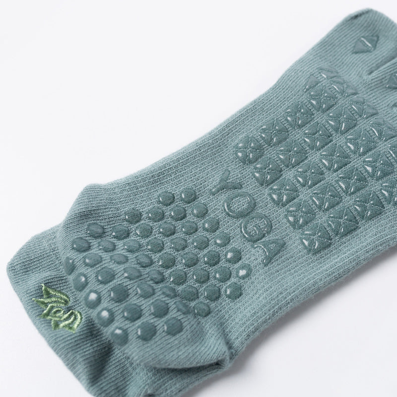 【Yoga Socks】V1孔雀绿-女士五指瑜伽普拉提运动袜