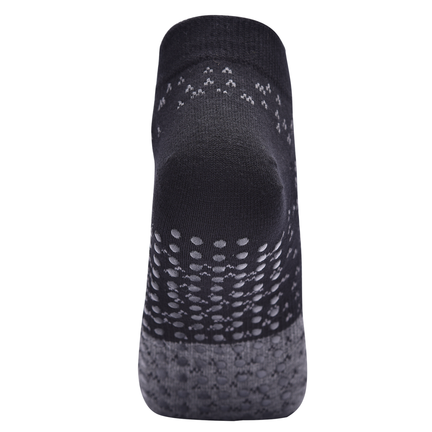 【Yoga Socks】N3黑灰-女士提花圆头瑜伽普拉提运动袜
