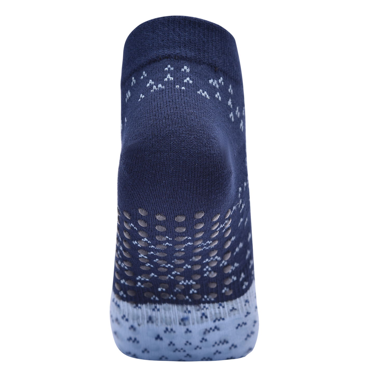 【Yoga Socks】N3青蓝-女士提花圆头瑜伽普拉提运动袜