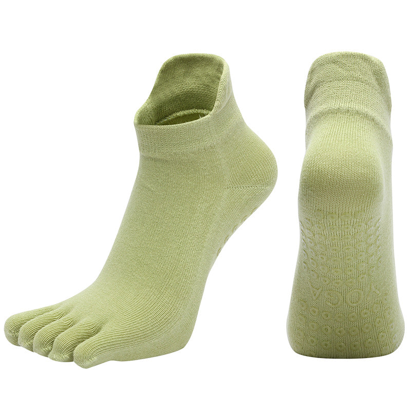【Yoga Socks】G3绿色-女士五指瑜伽普拉提运动袜