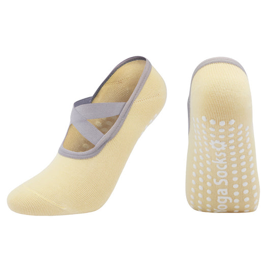 TAZK Women's Sports Socks H10 Yellow