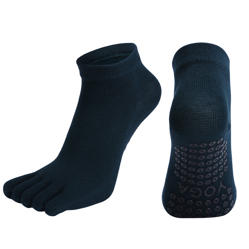 【Yoga Socks】G2墨绿-女士五指瑜伽普拉提运动袜