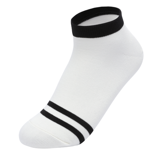 TAZK Women's Ankle Socks A1 White